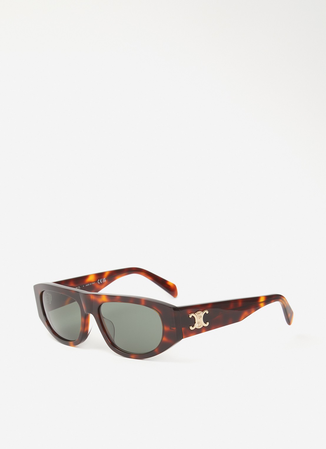 Celine Retro zonnebril CL000624 - voorkant 4 donkerbruin