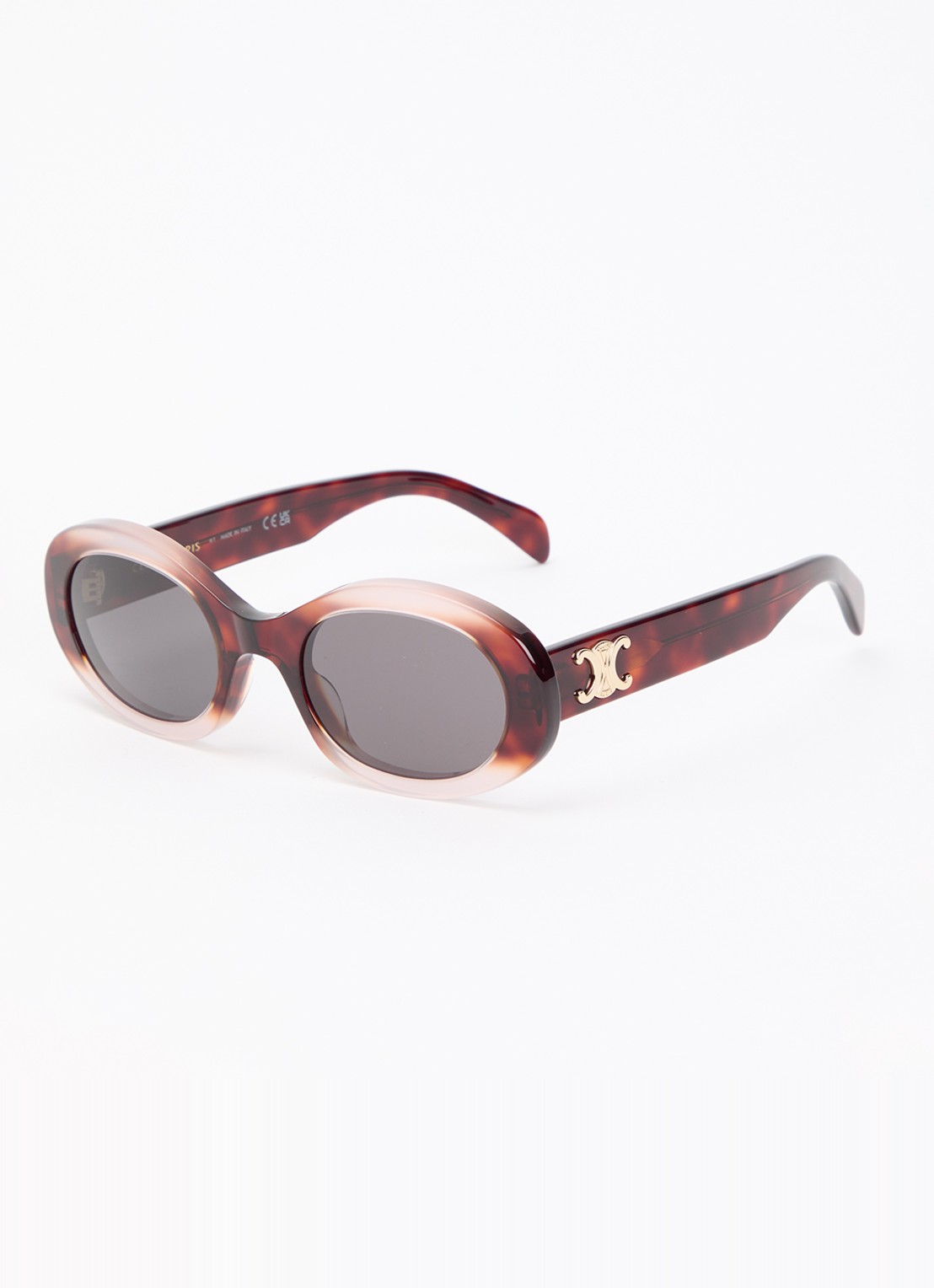 Celine Retro zonnebril CL40194U - voorkant roodbruin