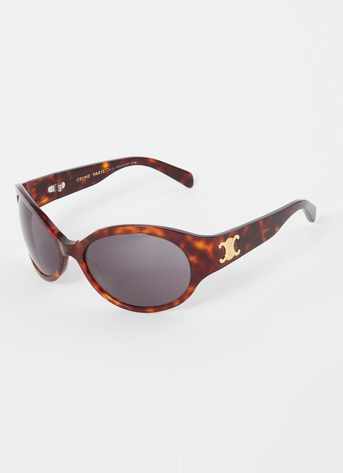 Celine Triomphe zonnebril CL000416 - voorkant kastanjebruin