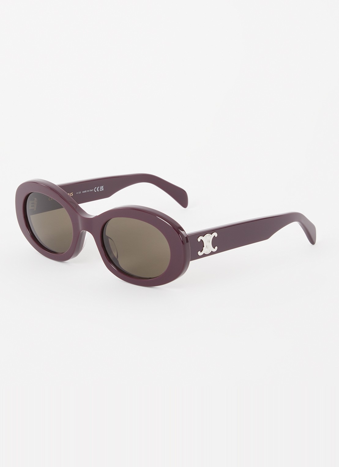Celine Triomphe zonnebril CL40194U - voorkant aubergine