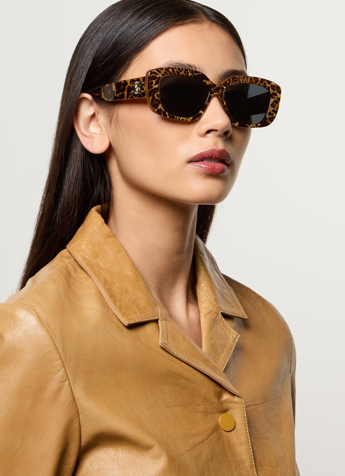 Celine Triomphe zonnebril CL40216U - voorkant 2 bruin