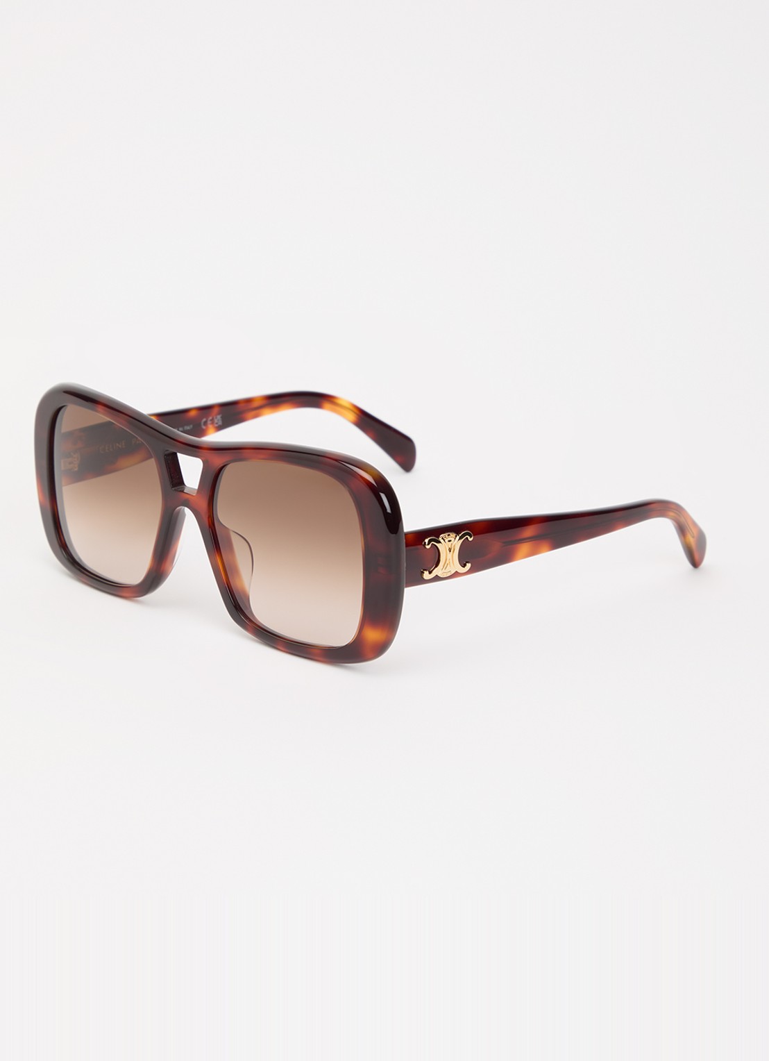 Celine Triomphe zonnebril CL40331U - voorkant 4 bruin