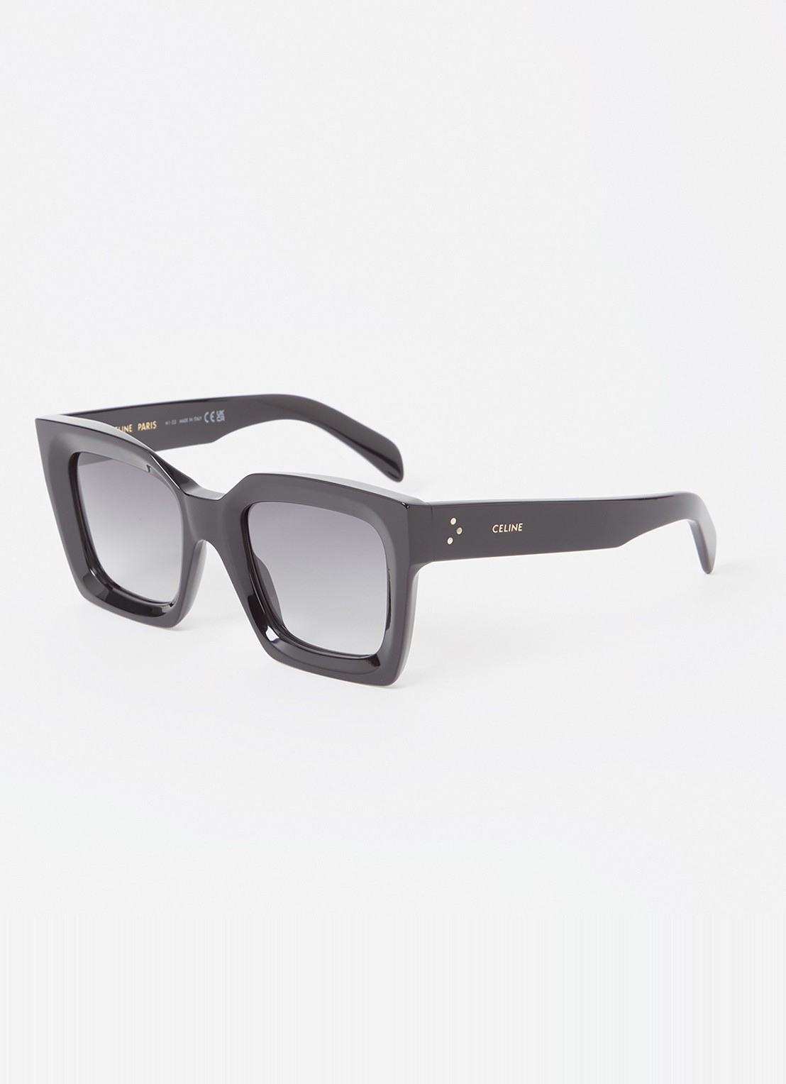 Celine Wayfarer zonnebril CL40130I - voorkant 4 zwart