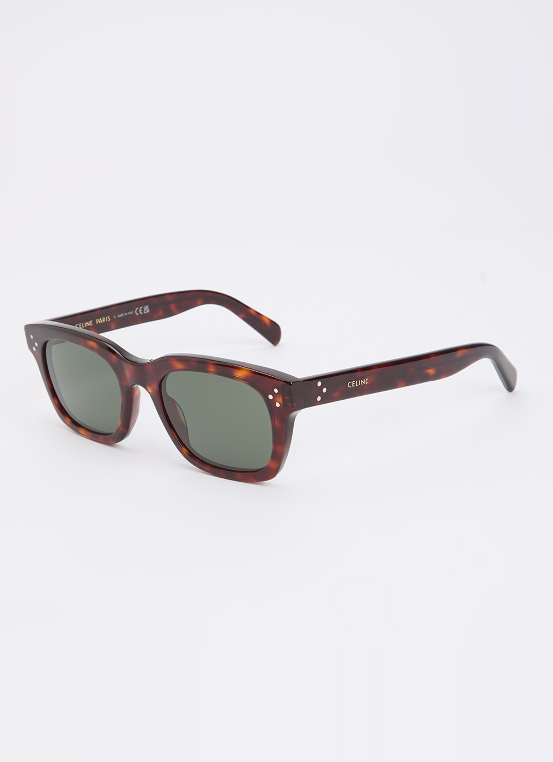 Celine Wayfarer zonnebril CL40232I - voorkant 4 donkerbruin
