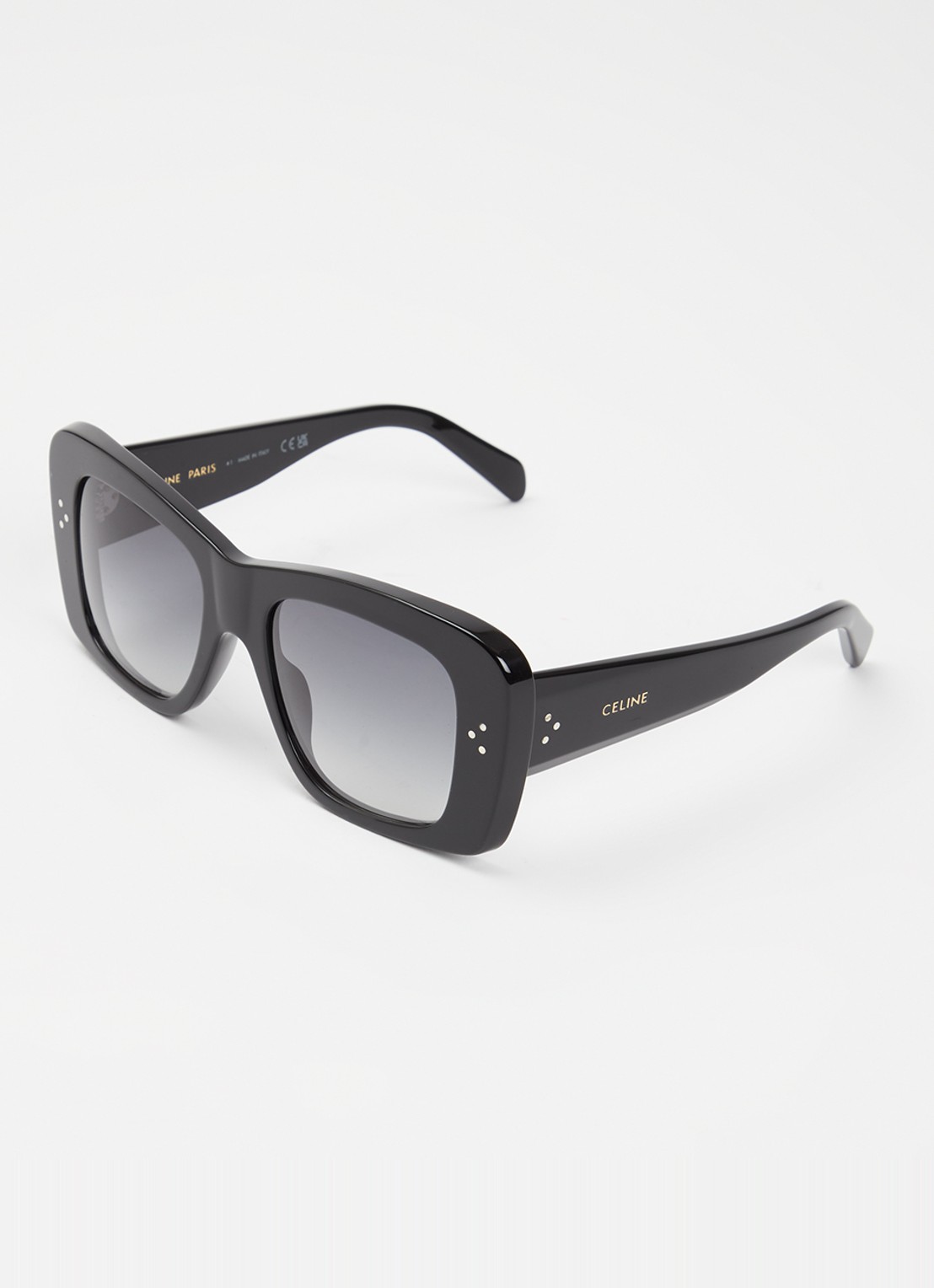 Celine Wayfarer zonnebril CL40232I - voorkant 4 zwart