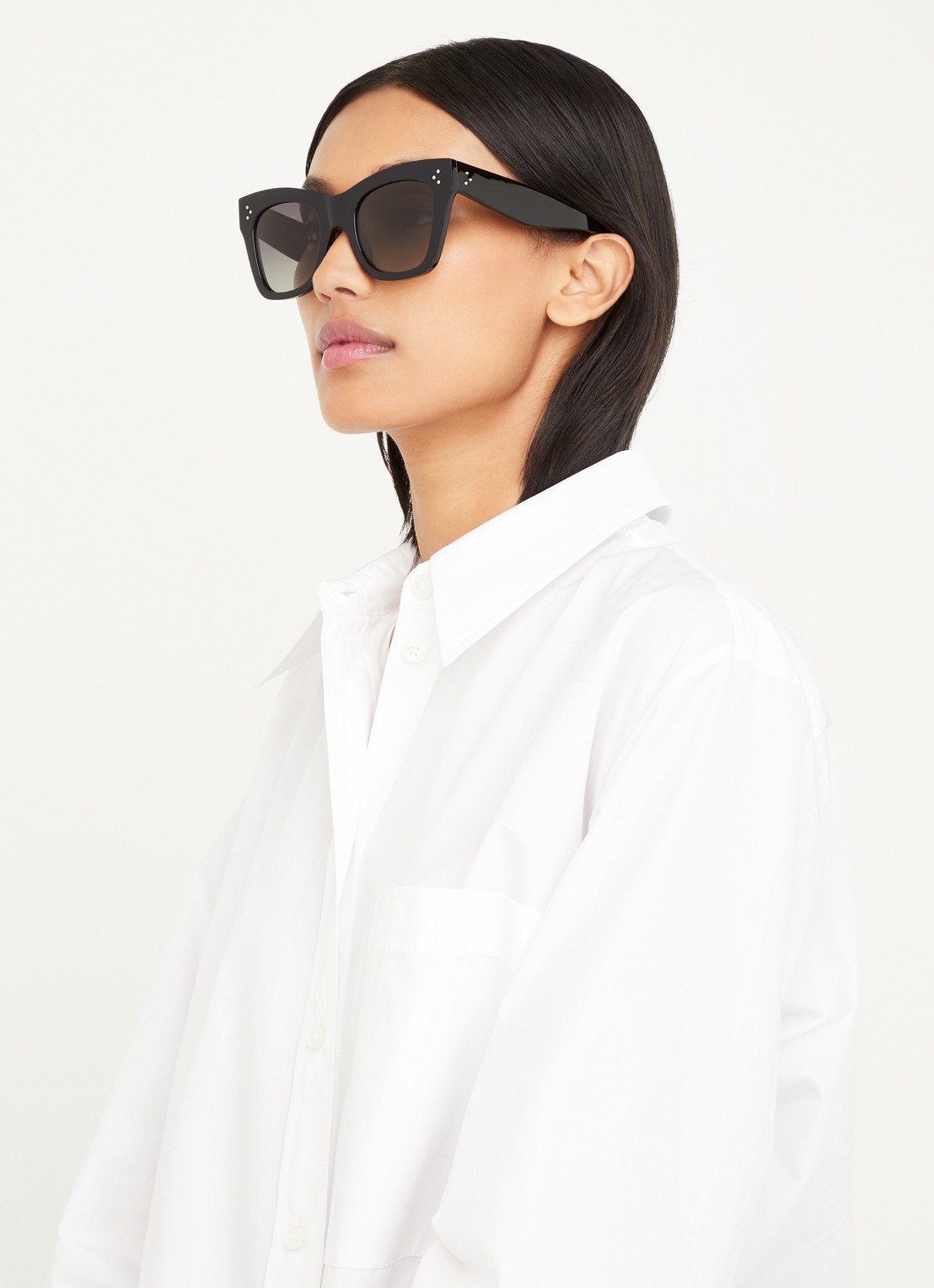 Celine Zonnebril CL4004IN  - voorkant 4 zwart