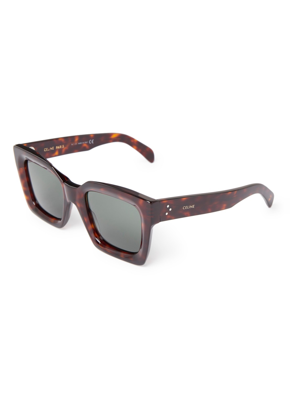 Celine Zonnebril CL40130I  - voorkant donkerbruin