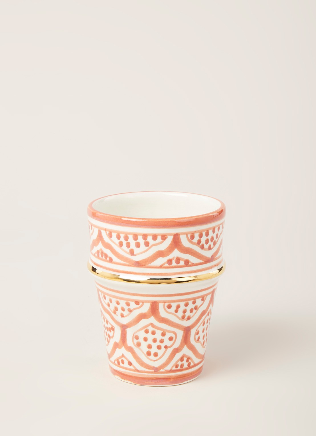 Chabi Chic Beldi mok 35 cl - voorkant 2 steenrood