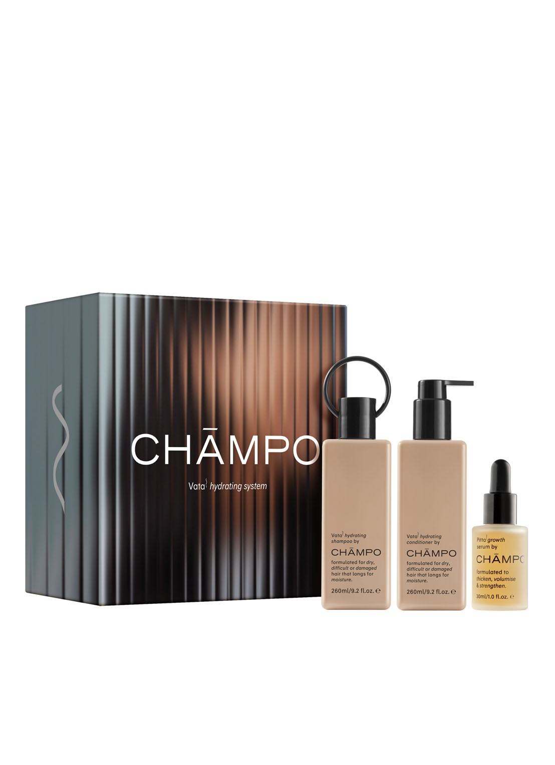 Chāmpo Vata Hydrating Set - Limited Edition haarverzorgingsset - voorkant undefined