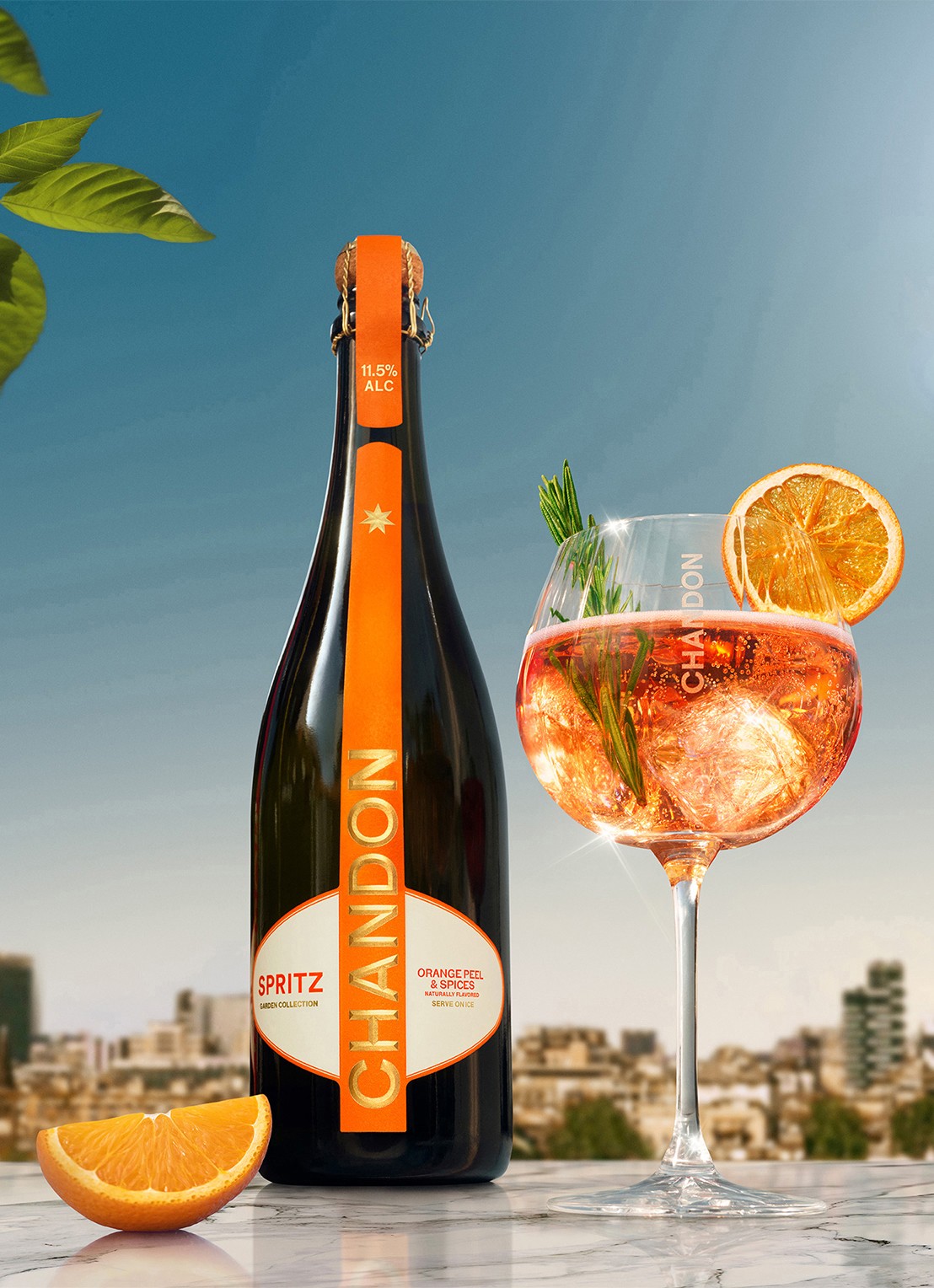 Chandon Spritz Garden Spritz mousserende wijncocktail 750 ml  - voorkant 2 undefined