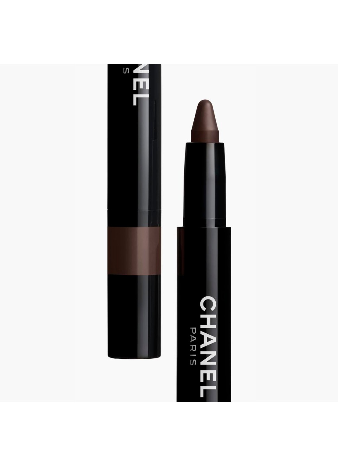 CHANEL 3-IN-1 OOGSCHADUW, EYELINER EN OOGPOTLOOD - achterkant 2 04 electric brown