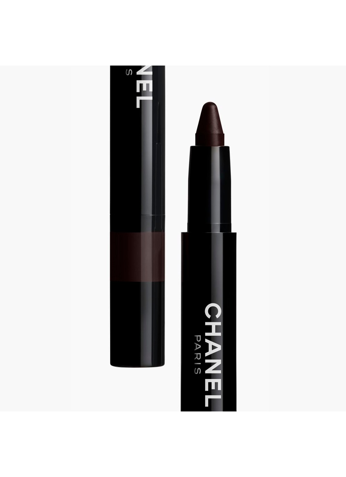 CHANEL 3-IN-1 OOGSCHADUW, EYELINER EN OOGPOTLOOD - achterkant 7 08 rouge noir