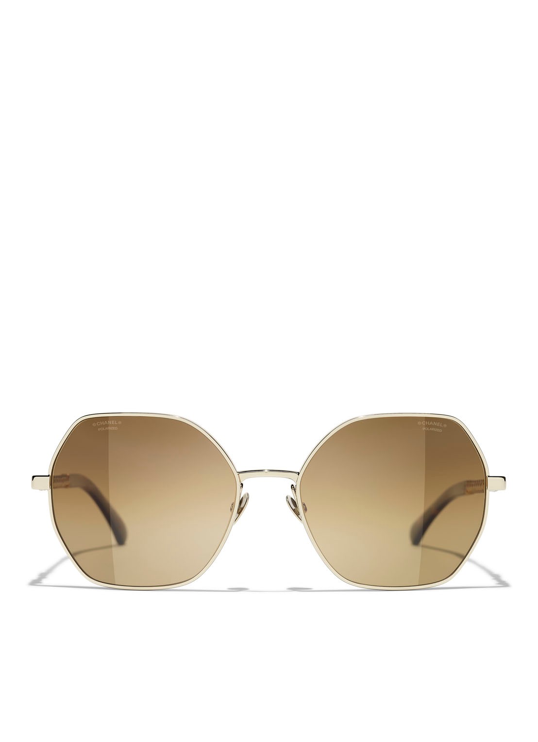 CHANEL Chanel *CH4281QH  GLD SHN BRN - detail 2 goud