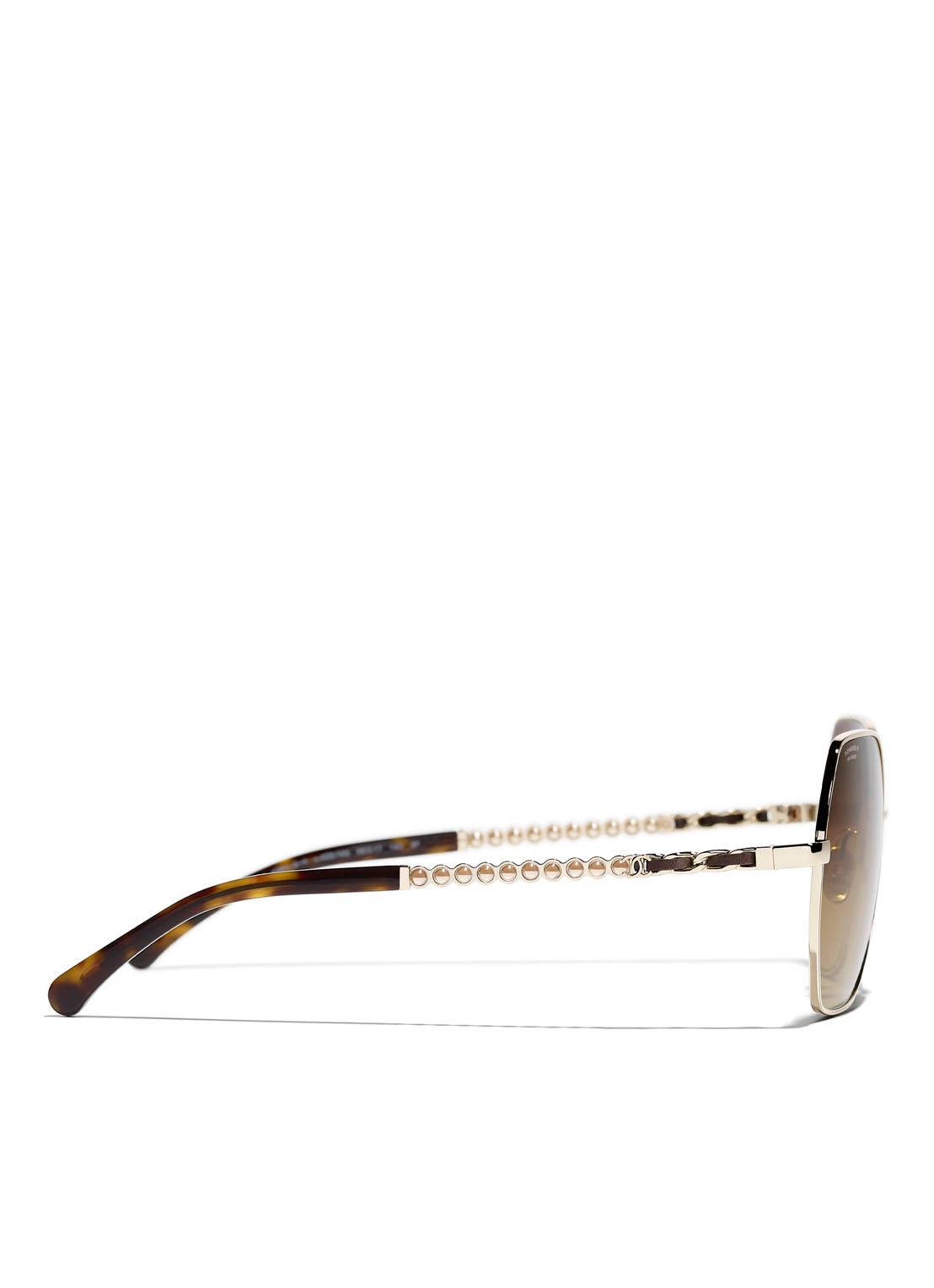 CHANEL Chanel *CH4281QH  GLD SHN BRN - detail 3 goud