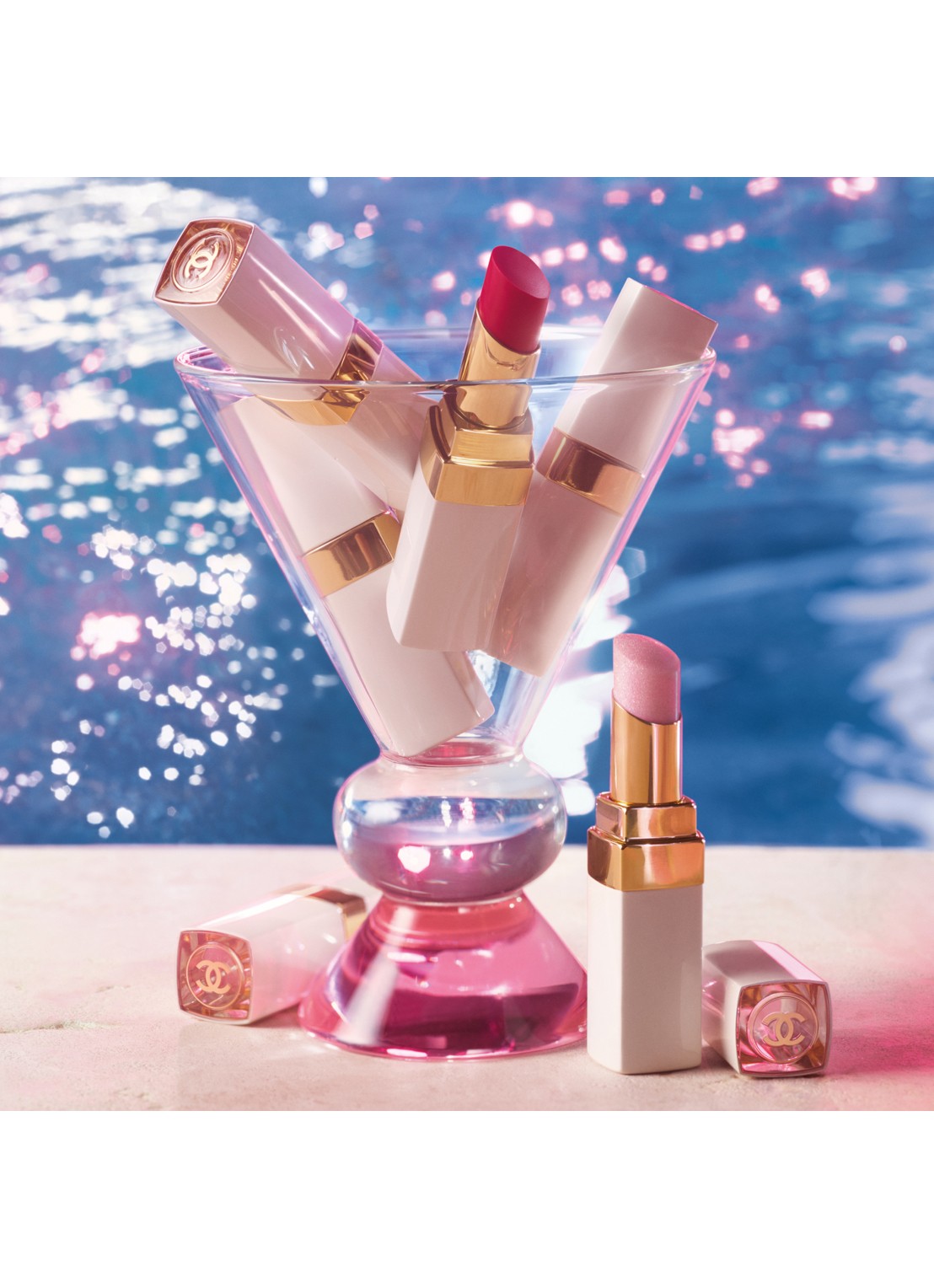 CHANEL DE VERFRAAIENDE HYDRATERENDE GETINTE BALSEM MET INTENSITEIT OP MAAT - detail 8 772 sparkling pink