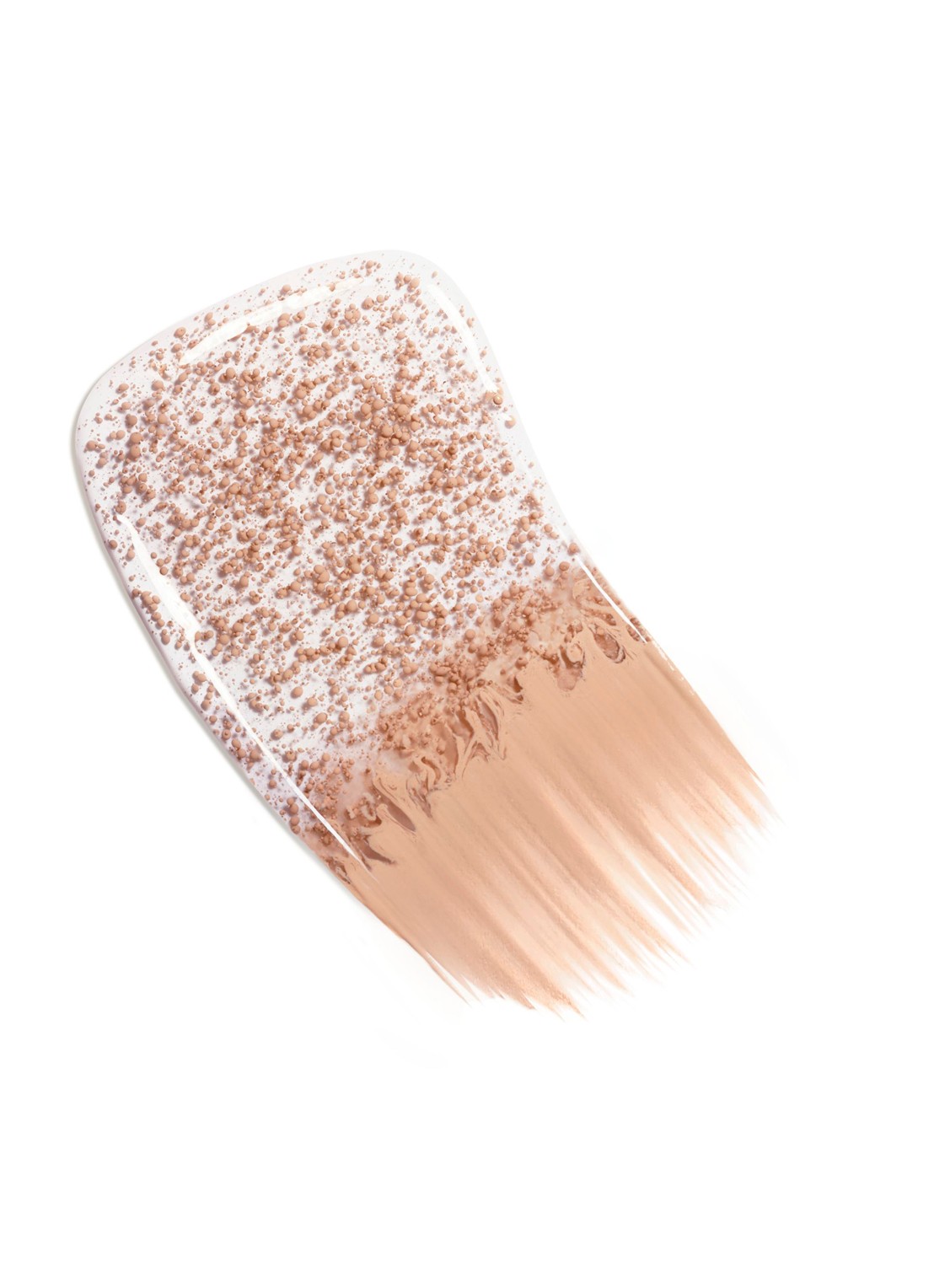 CHANEL FRIS FOUNDATIONWATER MET MICROBOLLETJES PIGMENTEN. NUDE EFFECT OP DE HUID. NATUURLIJK STRALENDE TEINT - detail 4 medium plus 