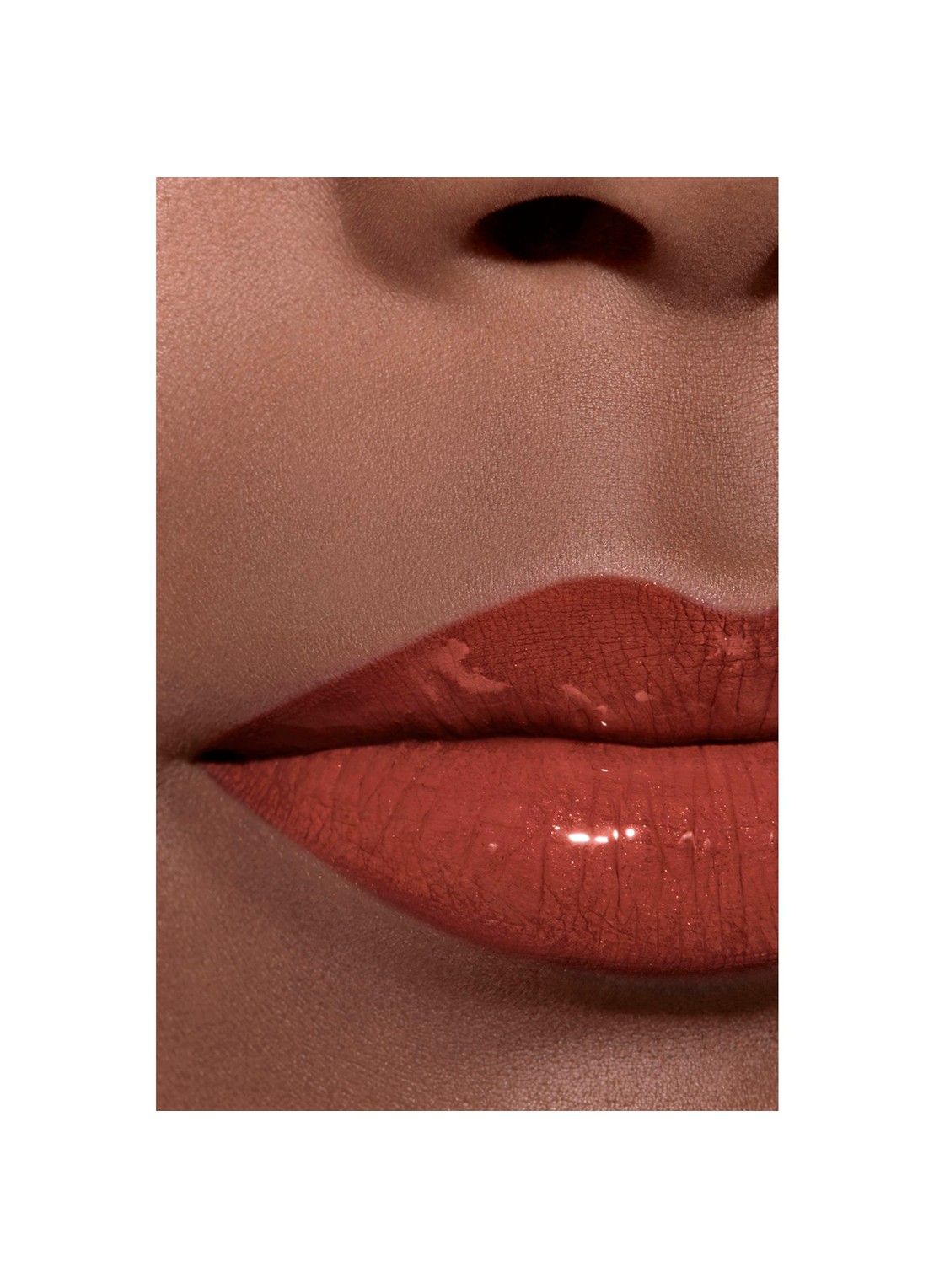 CHANEL LANGHOUDEND LIPPENDUO - detail 5 196 red brown