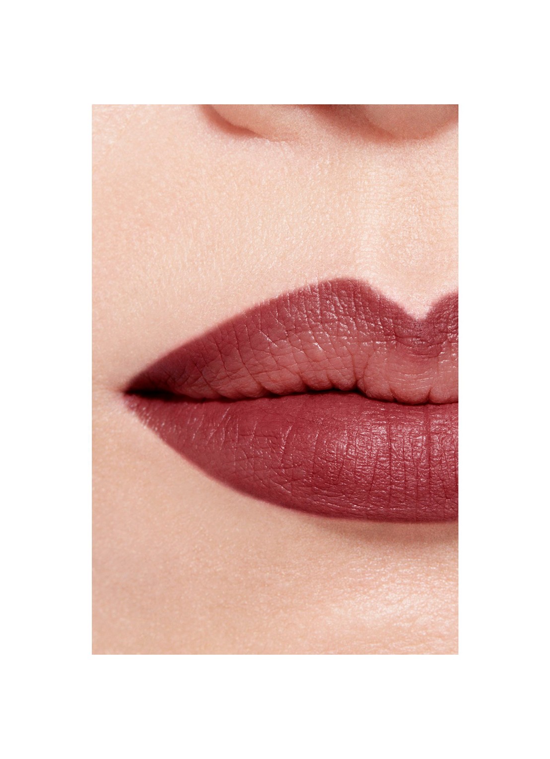 CHANEL LANGHOUDEND LIPPENPOTLOOD  - detail 4 218 brun rouge