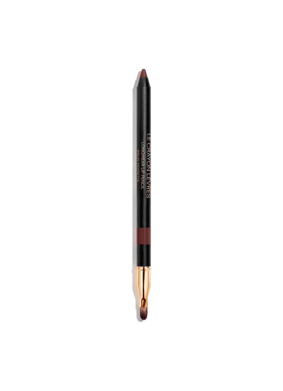 CHANEL LANGHOUDEND LIPPENPOTLOOD  - voorkant 6 264 brun noisette