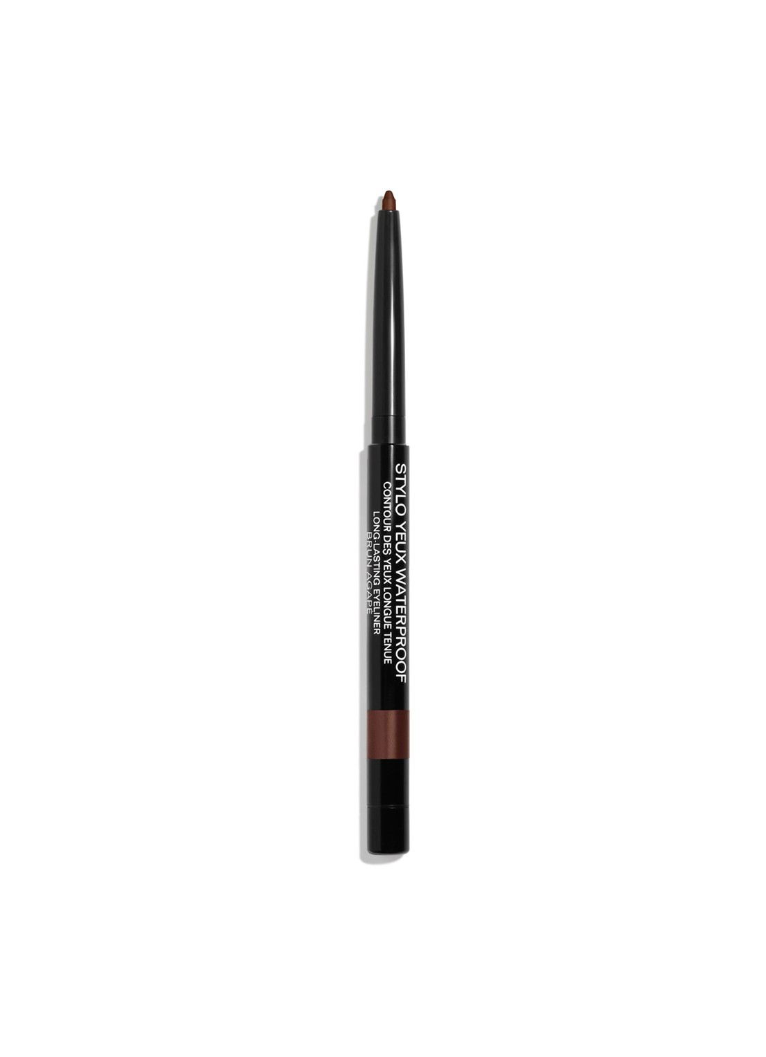 CHANEL LANGHOUDEND OOGCONTOURPOTLOOD, EYELINER EN OOGPOTLOOD - voorkant 943 brun agapé