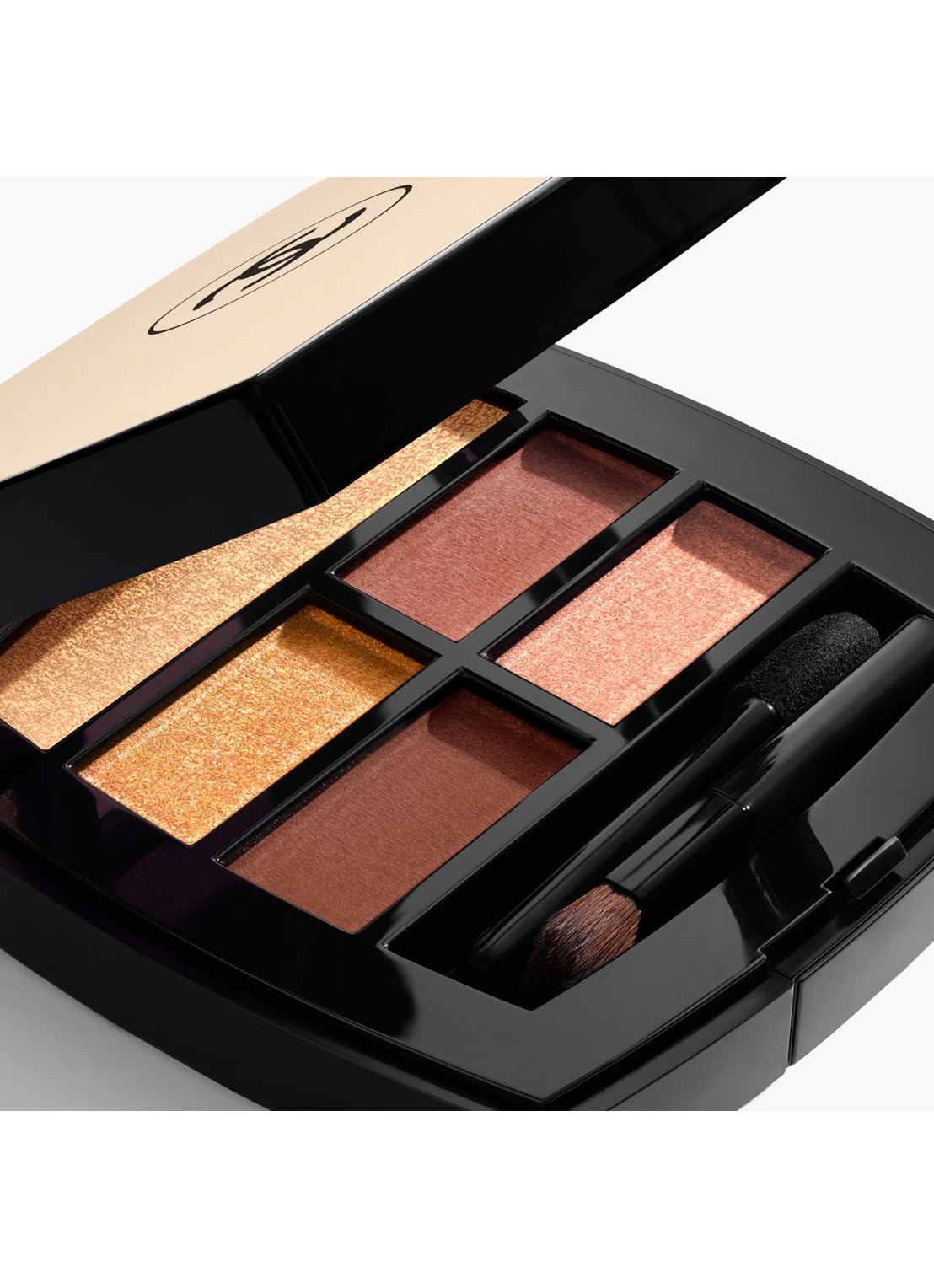 CHANEL OOGSCHADUWPALET VOOR EEN NATUURLIJK STRALENDE TEINT - detail 3 golden