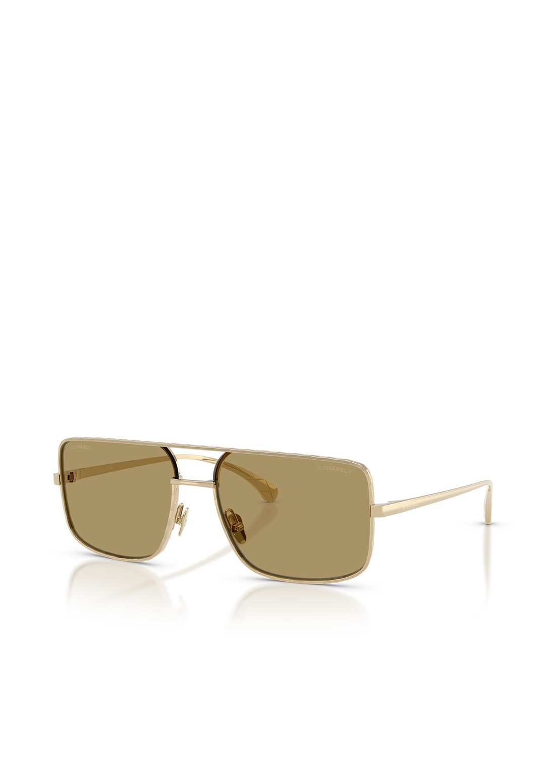 CHANEL PILOTEN ZONNEBRIL - voorkant 5 goud