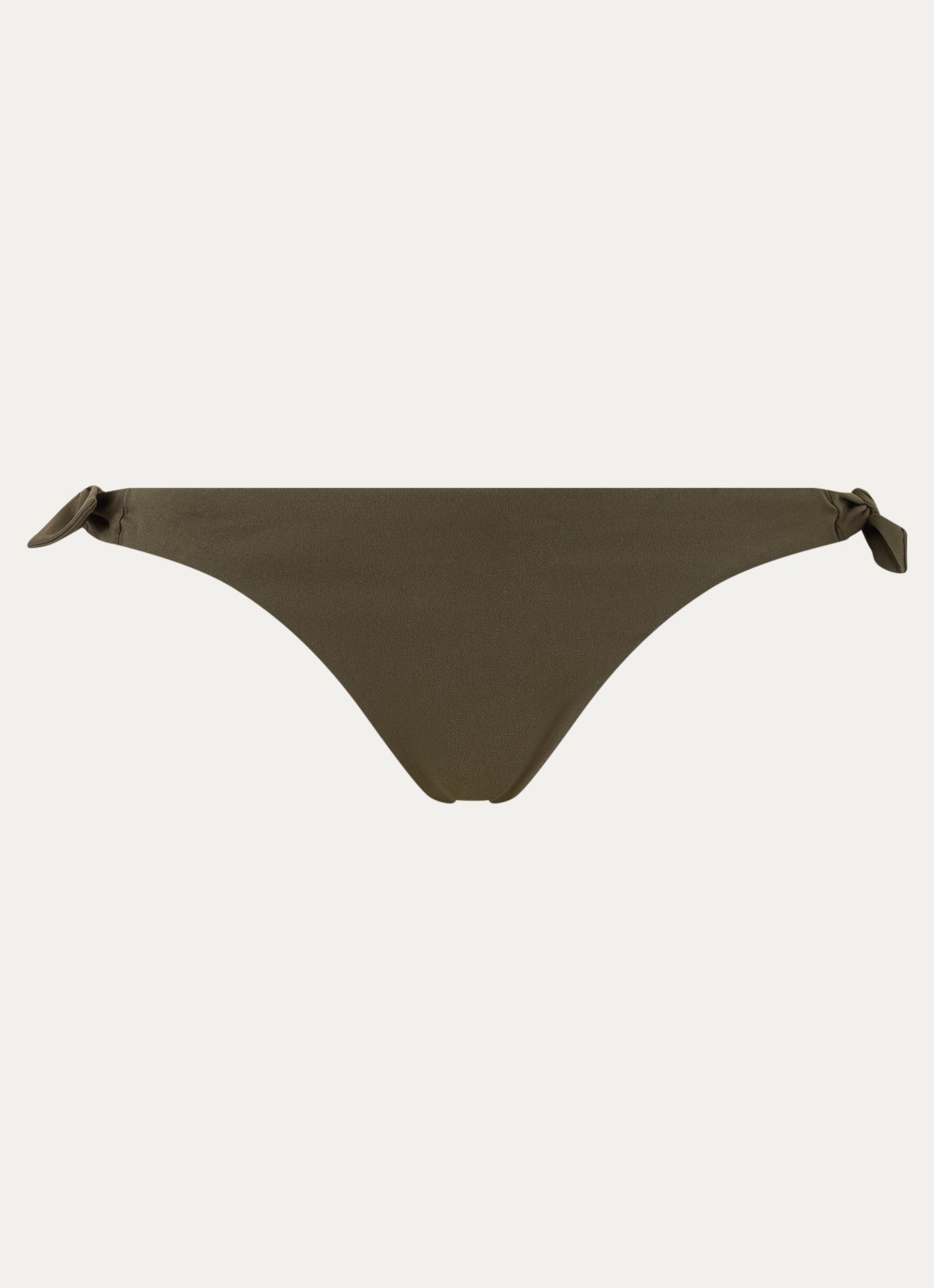 Chantelle Bikinislip met gestrikt detail - voorkant 2 bronsgroen