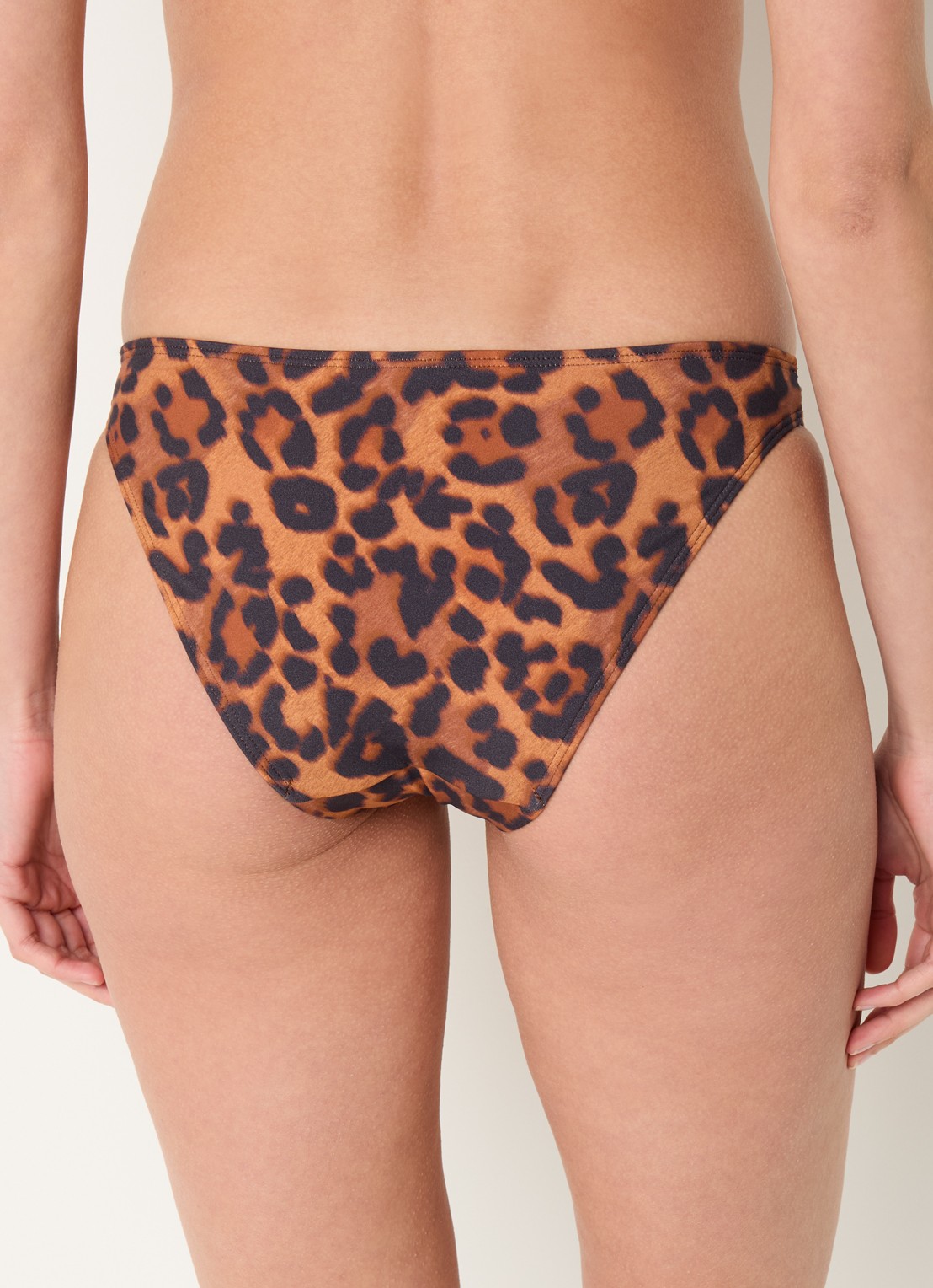 Chantelle Bikinislip met print - achterkant 3 bruin
