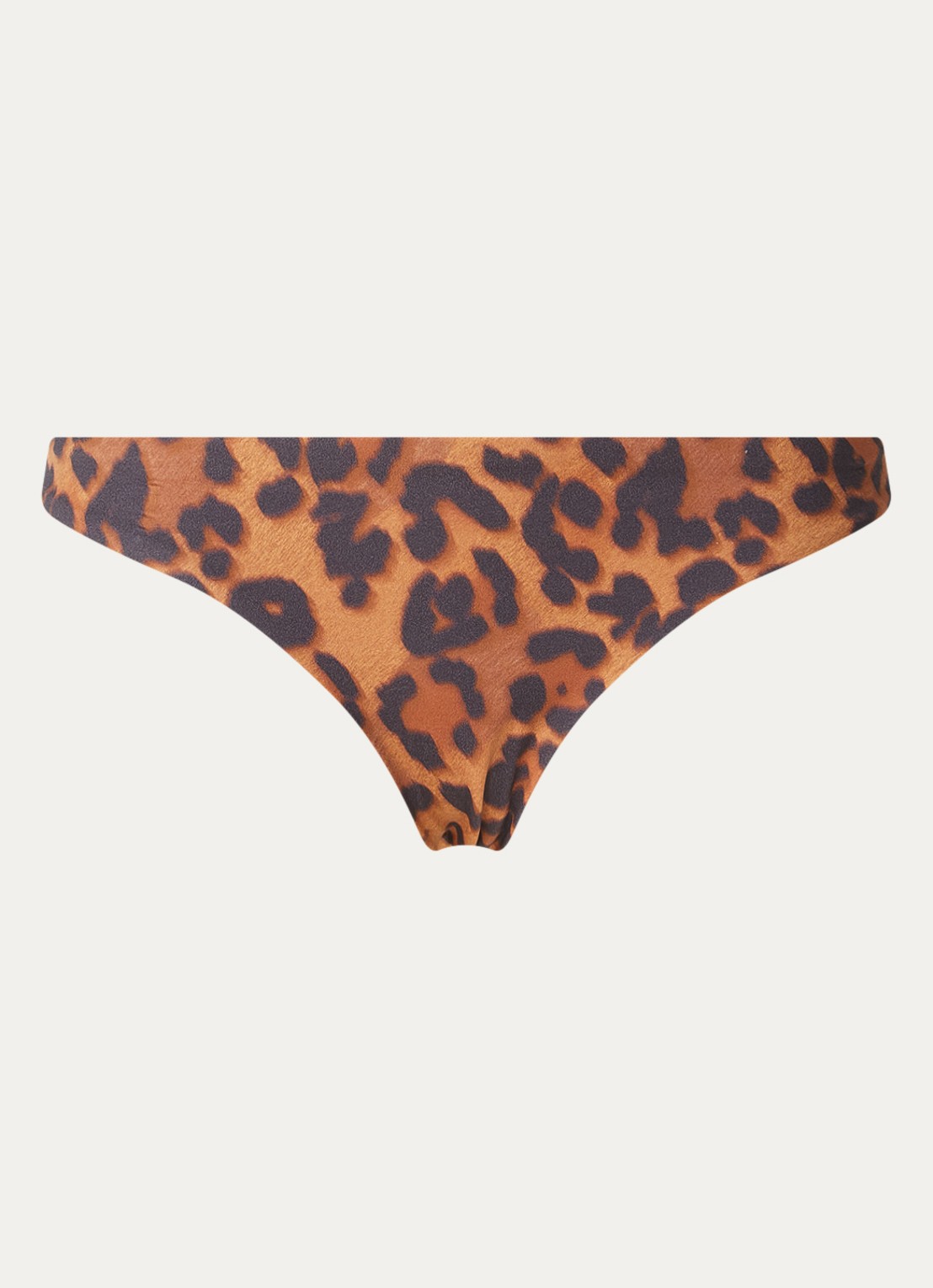 Chantelle Bikinislip met print - voorkant bruin