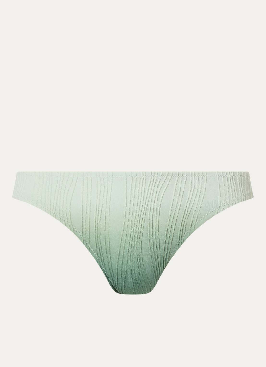 Chantelle Bikinislip met structuur - voorkant 3 groen