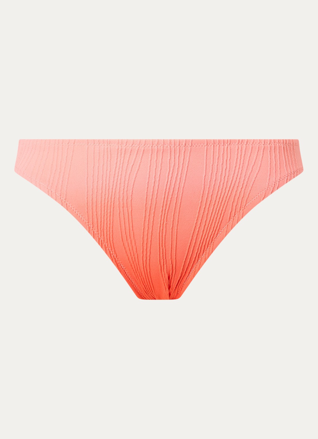 Chantelle Bikinislip met structuur - voorkant 3 orange