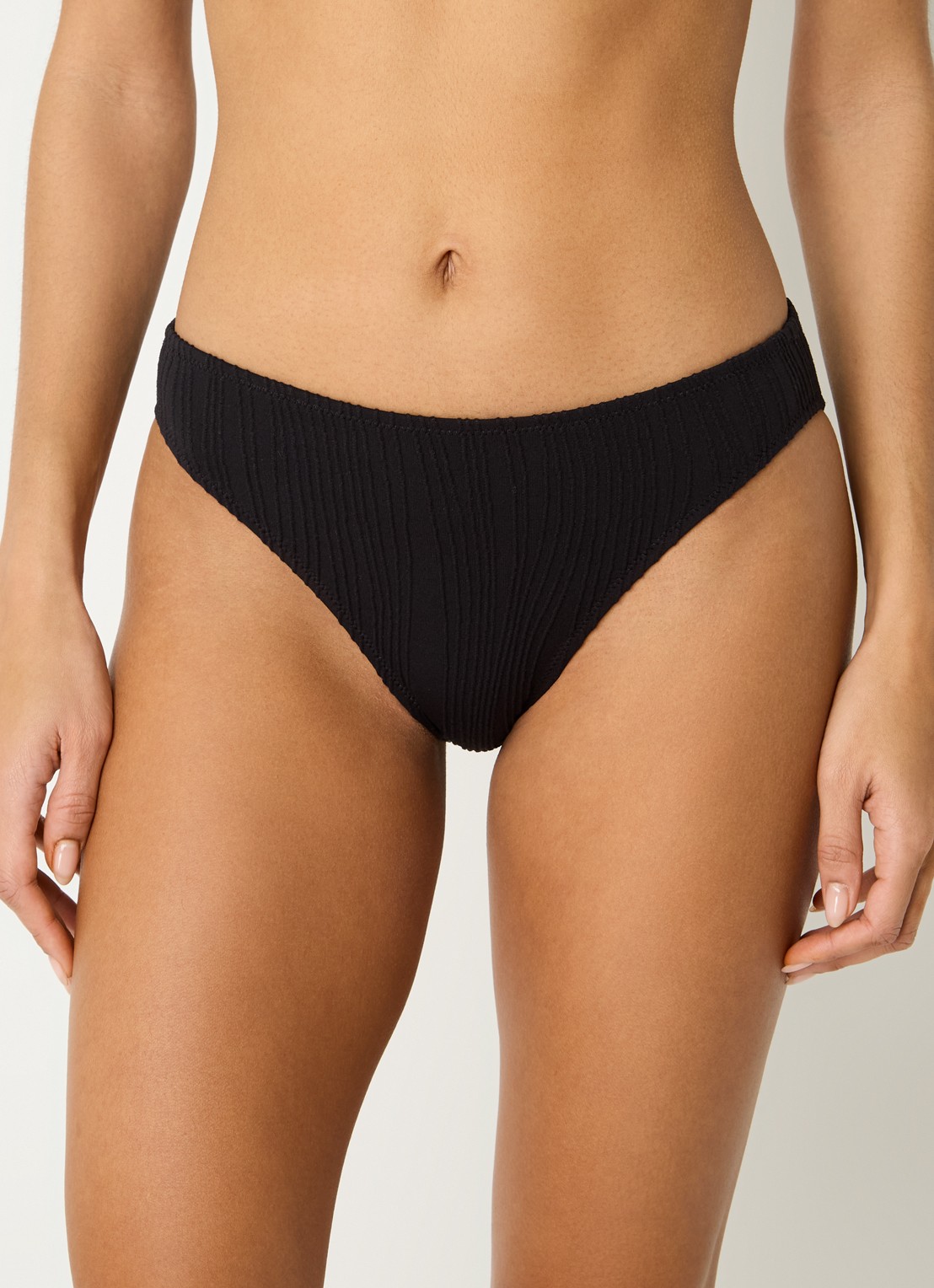 Chantelle Bikinislip met structuur - detail 4 zwart