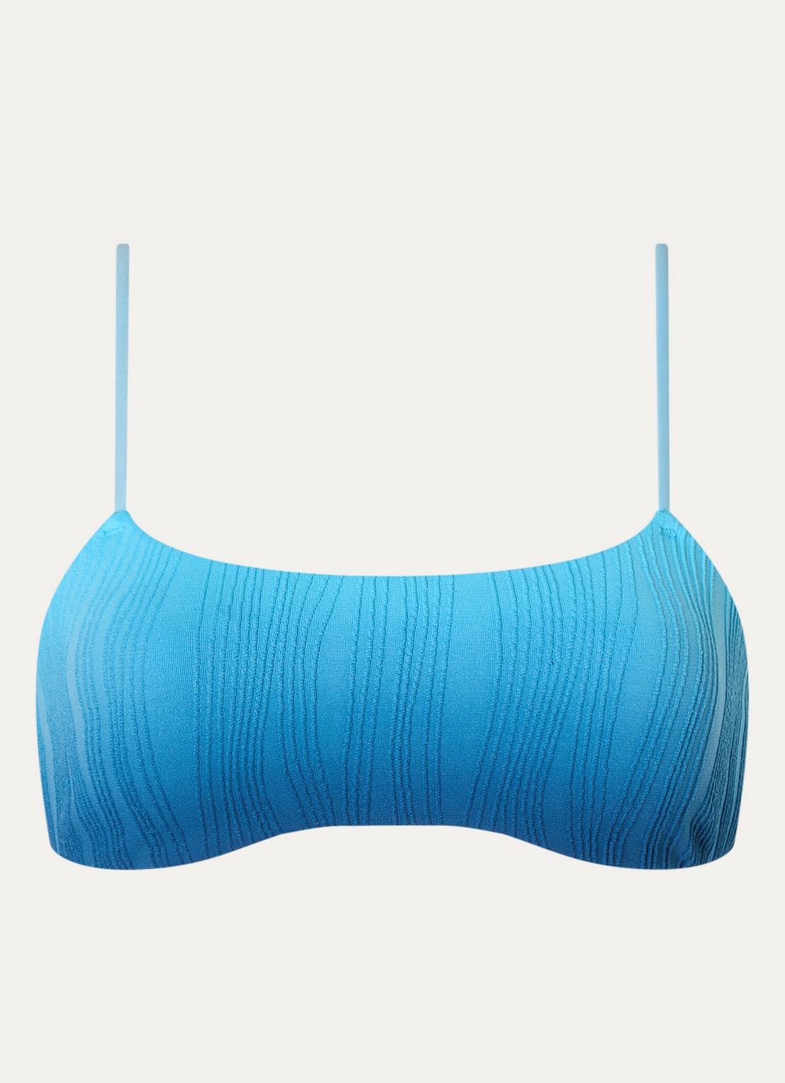 Chantelle Bikinitop met uitneembare vulling - voorkant blauw