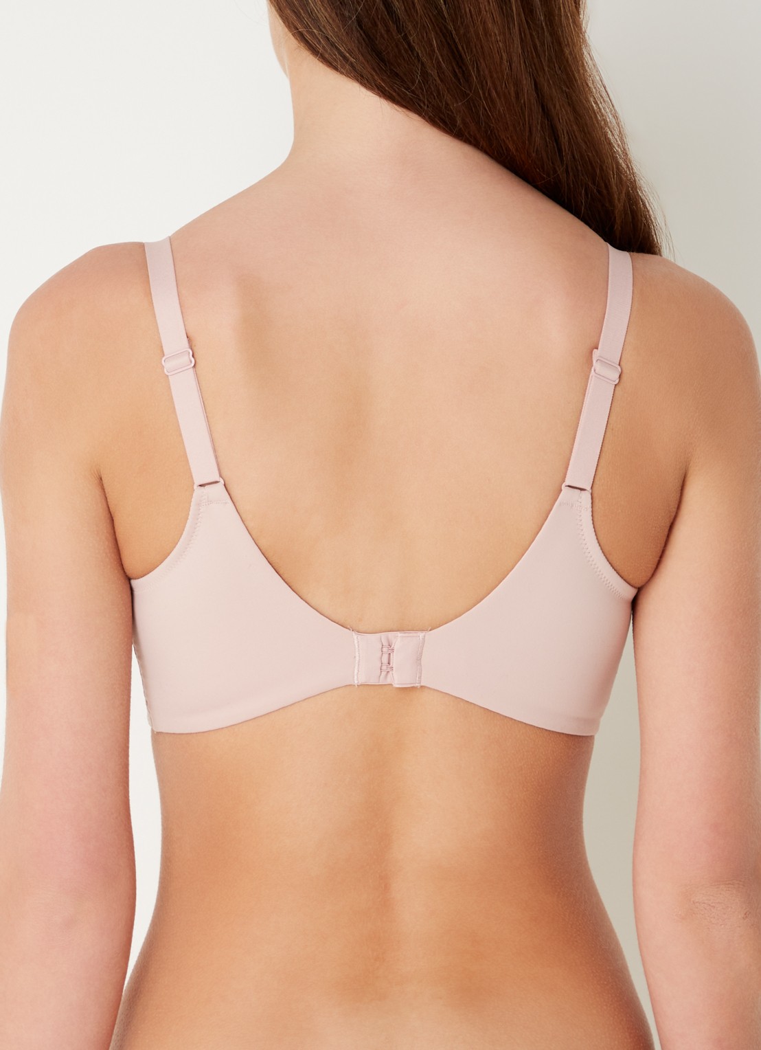 Chantelle Floral Touch beugel bh met kant - achterkant 3 oudroze