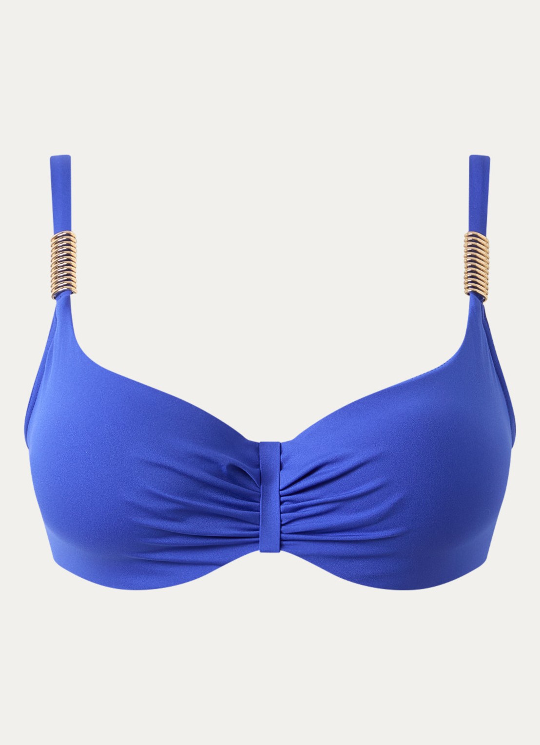Chantelle Icon bikinitop met beugel - voorkant 2 kobaltblauw