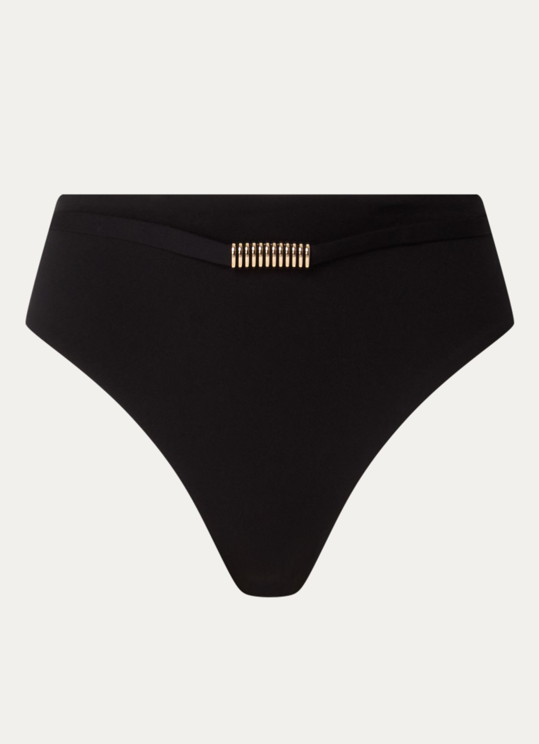 Chantelle Icon high waisted bikinislip - voorkant zwart