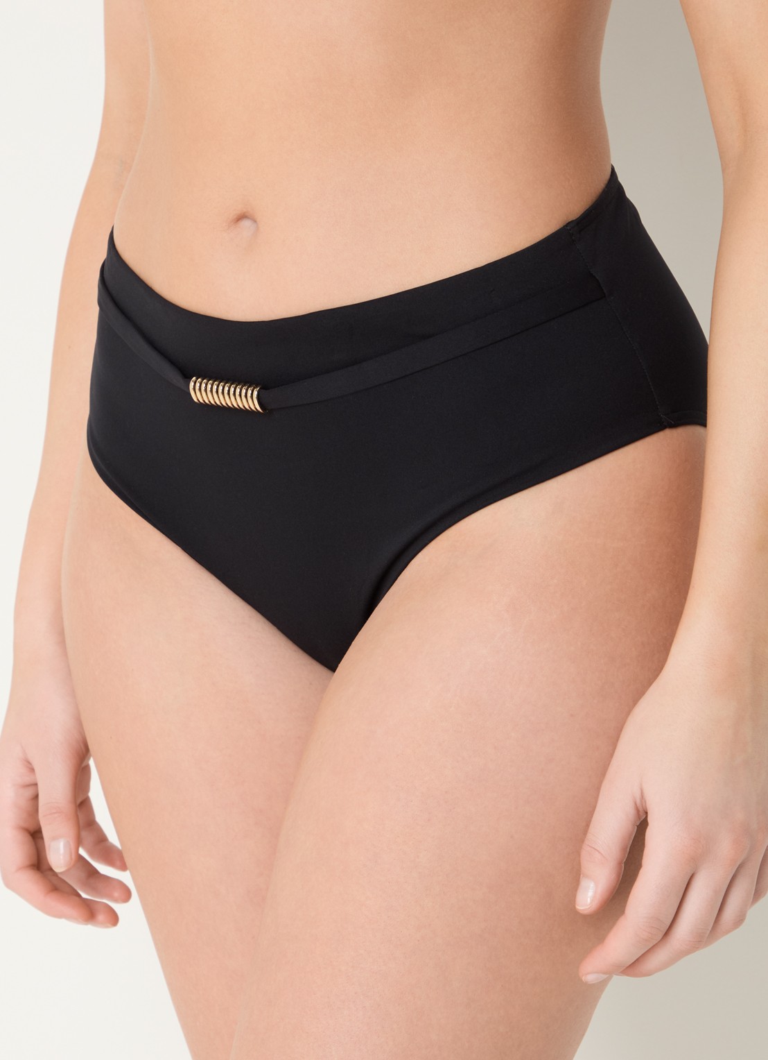 Chantelle Icon high waisted bikinislip - detail 3 zwart