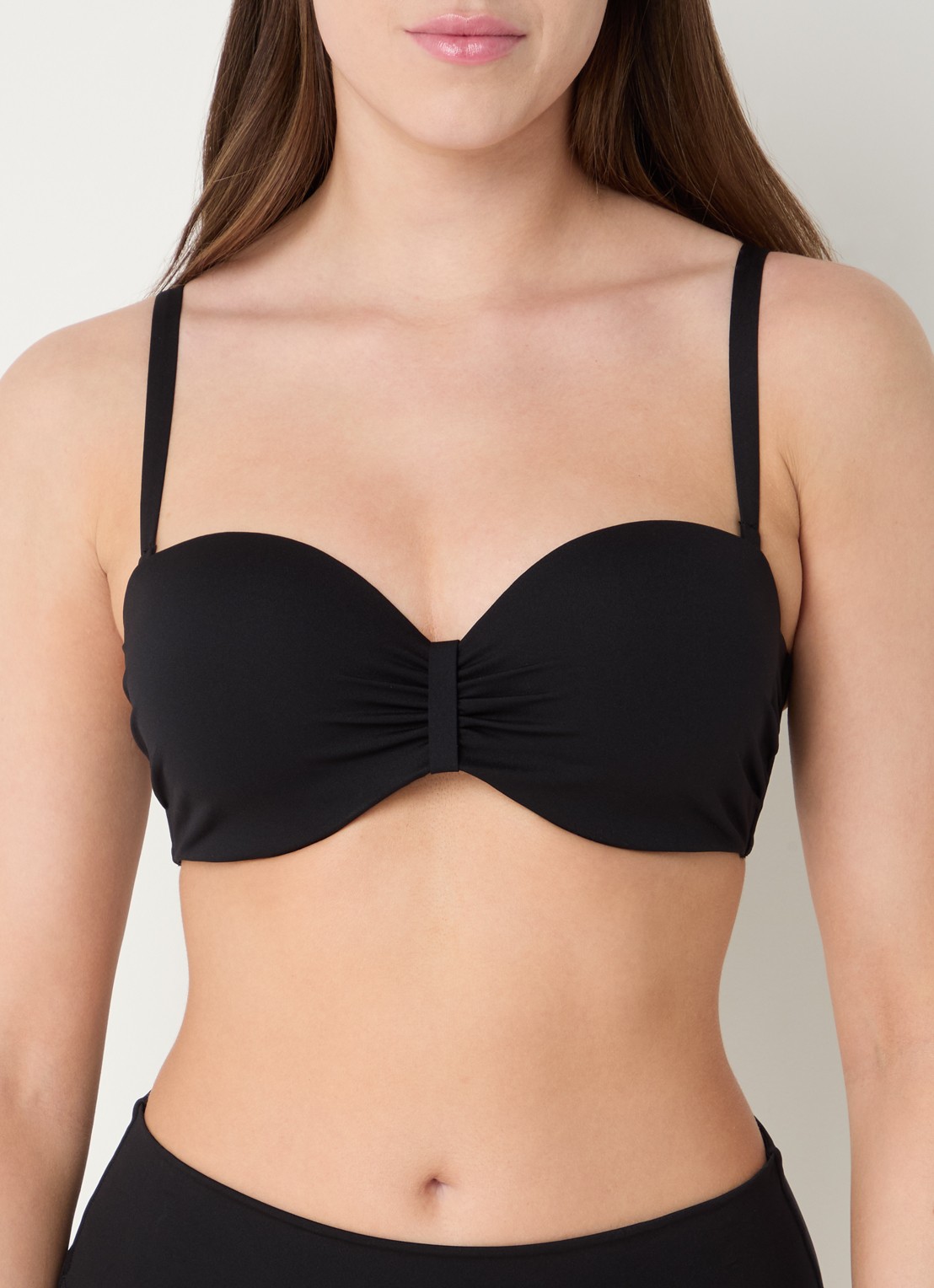 Chantelle Icon voorgevormde bikinitop met beugel - detail 4 zwart