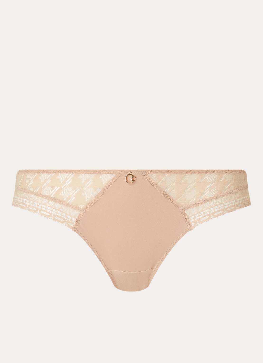 Chantelle Impression slip met kant - voorkant 3 creme