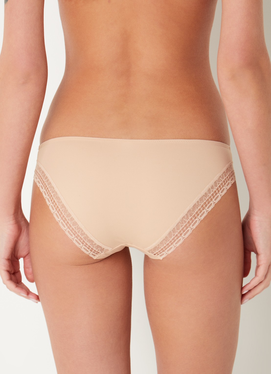 Chantelle Impression slip met kant - achterkant 5 creme