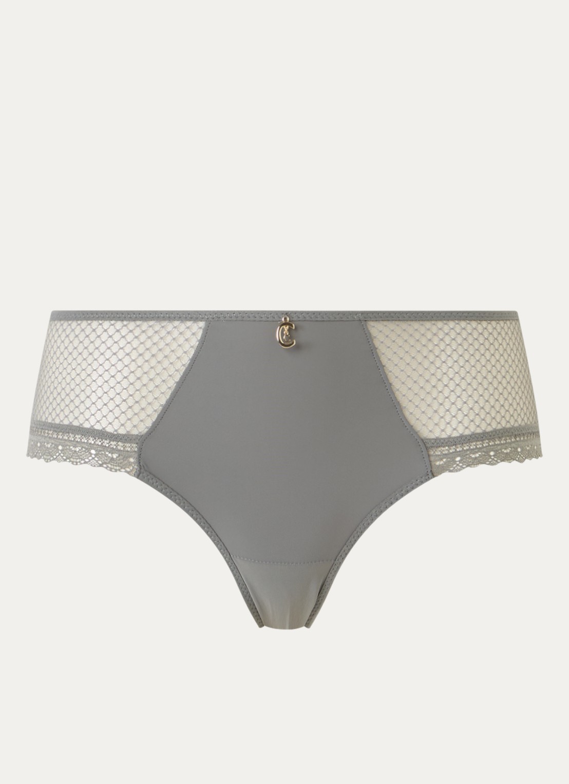 Chantelle Li slip van kant - voorkant olijfgroen