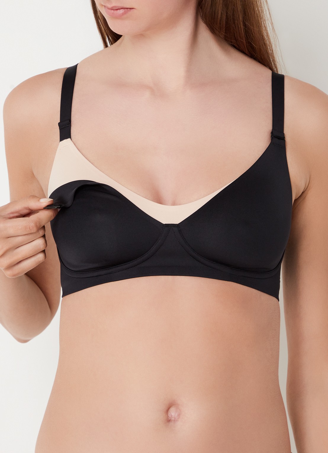 Chantelle Maternity voedings bralette  - detail 2 zwart