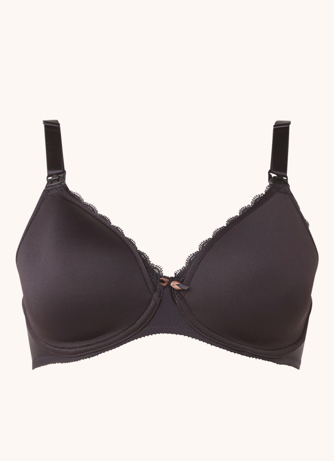 Chantelle Merci Maternity meegroei en voedingsbh - voorkant 4 zwart