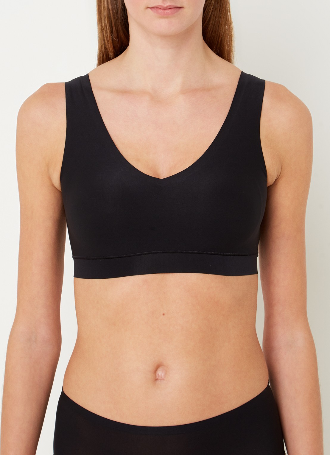 Chantelle Naadloze bralette met vulling - detail 3 zwart