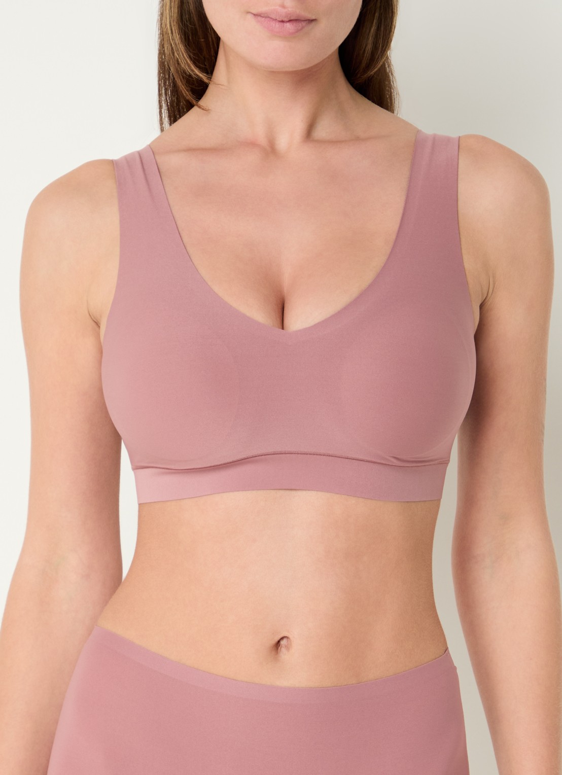 Chantelle Naadloze bralette met vulling - detail 4 oudroze