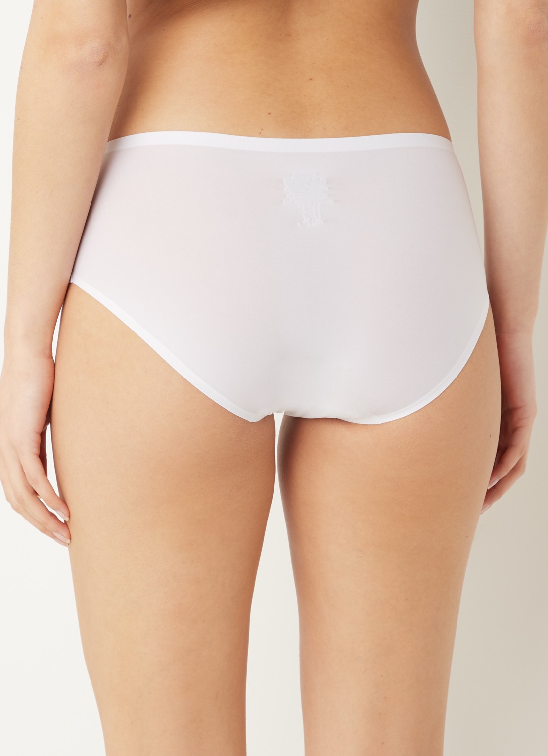 Chantelle Naadloze hipster met panterprint - achterkant wit