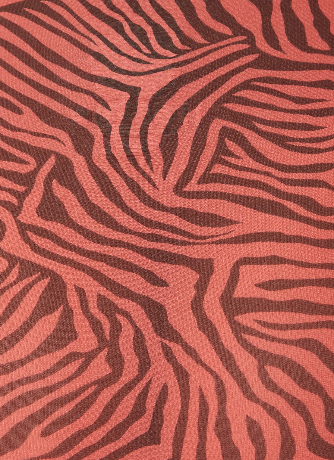 Chantelle Naadloze hipster met panterprint - detail 3 steenrood