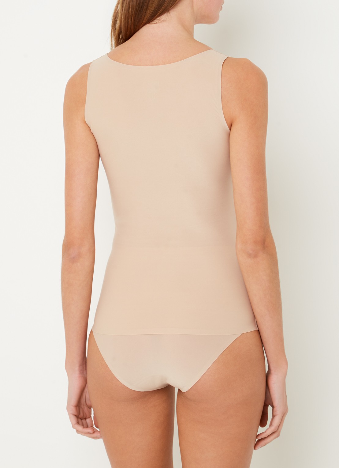 Chantelle Naadloze tanktop - achterkant beige