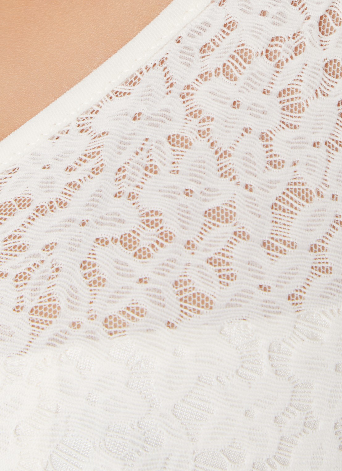 Chantelle Norah beugel bh van kant - detail 3 gebroken wit