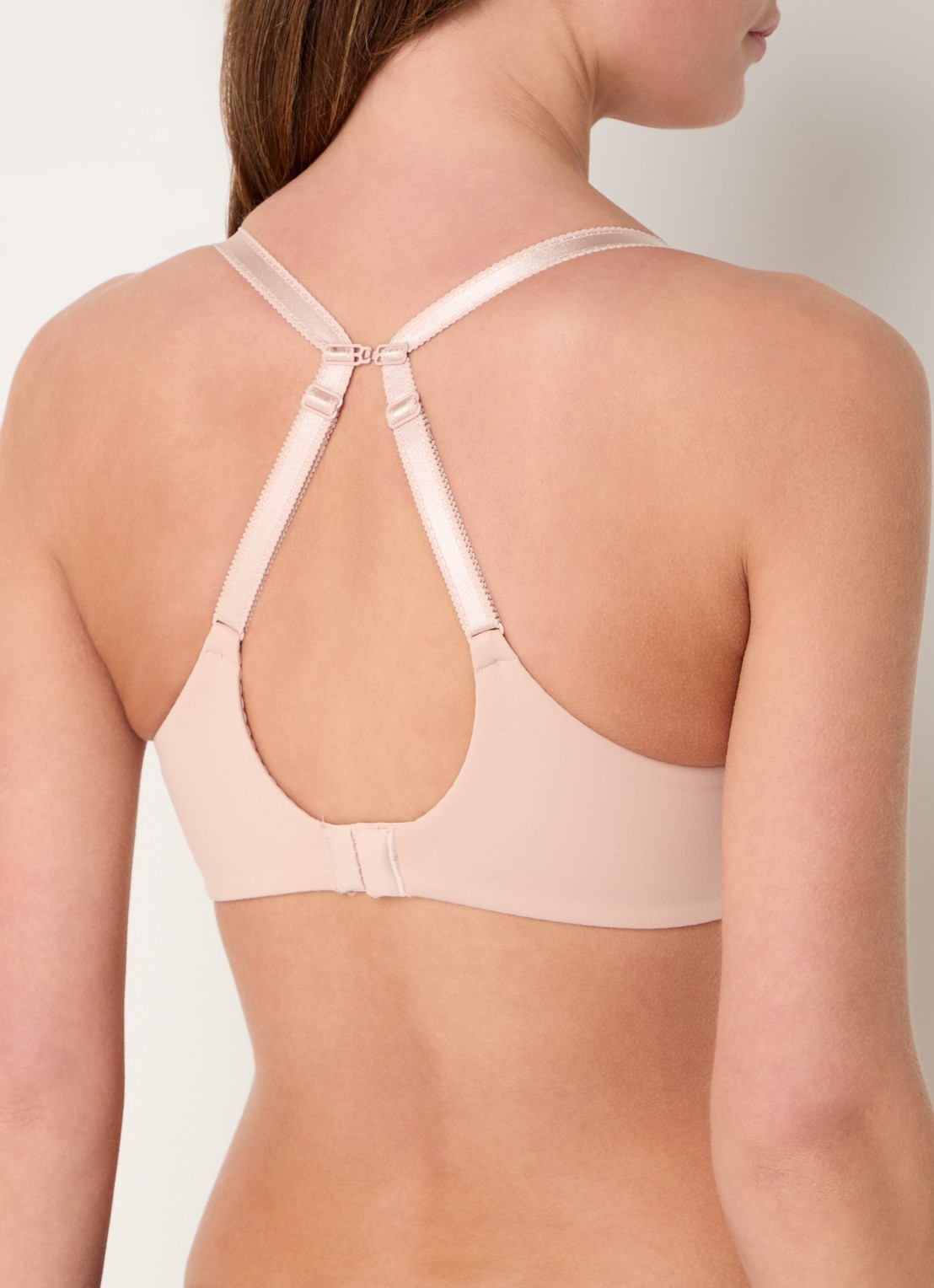 Chantelle Norah voorgevormde beugel bh met mesh - detail 4 lichtroze